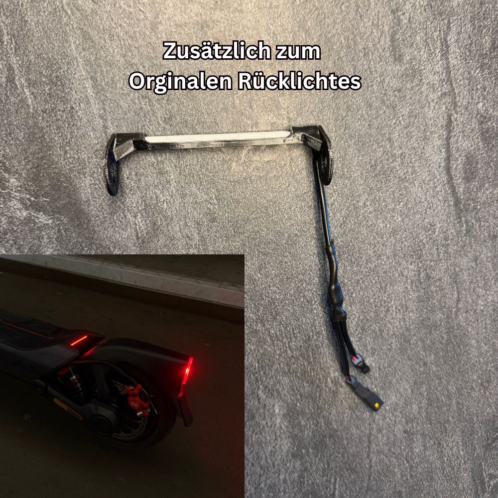 Ninebot Max G3 Rücklicht Lightbar Umbaukit