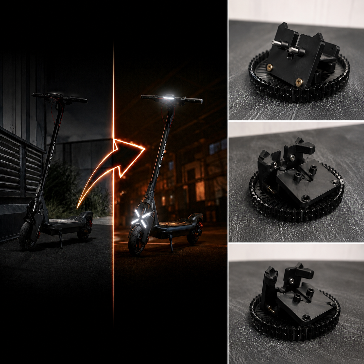 X-Licht Halterung Ninebot Max G3