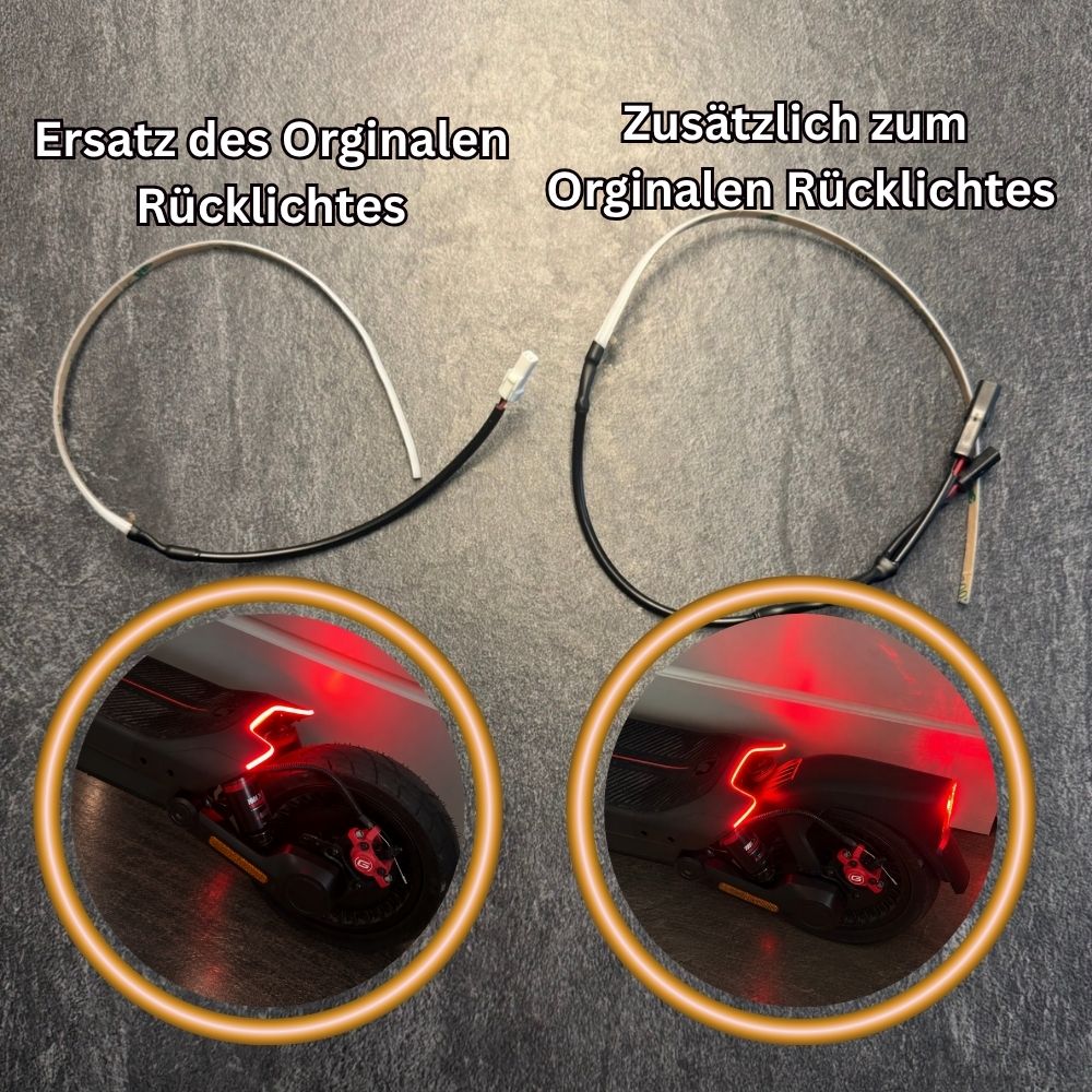 Ninebot Max G3 Rücklicht LED-Strip (Selbstklebend)